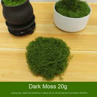 Césped Artificial de Lana de Seda Simulada, Musgo Artificial para Paisajismo, Decoración de Paredes Verdes, Musgo Artificial para Micro-Paisajes