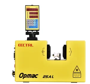 Opmac controlador 25al3 od, controlador de diâmetro a laser medidor de fios e cabos de medição de diâmetro a laser instrumento de medição de diâmetro