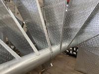 Hot Selling hochwertige Korrosions schutz rutsch feste benutzer definierte Outdoor-Wendeltreppen gehäuse Stahl profil