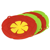 Couvre-couvercle anti-débordement en silicone pour casseroles et poêles, certifié CE, design personnalisé, passoires et égouttoirs toutes saisons pour la cuisine