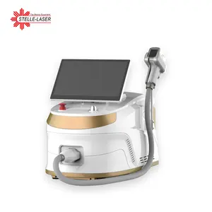 Stellelaser 808nm macchina per la depilazione del laser a diodi macchina per la depilazione del viso in platino attrezzatura per la bellezza della depilazione rapida del laser