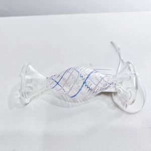 Xmas Decor Supplier Custom Orders Welcome High-Quality Handcrafted Glass Candy Ornaments
