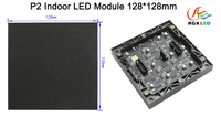 Module de matrice LED polychrome P2mm au meilleur prix 128*128mm panneau d'affichage LED intérieur de haute qualité pour diverses applications LED