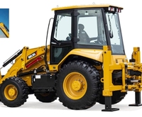BHL95 Merek Terkenal Cina 75KW Backhoe Loader Teleskopik Wheel Loader Mesin Cummins Pompa Motor Efisiensi Tinggi Bearing Gear