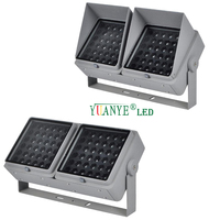 Projecteur LED Carré avec Capteur de Mouvement IP65 pour Extérieur, Sécurité RGB RGBW RF DMX DALI pour Aéroports et Entrepôts YY-TG7F
