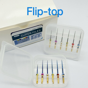 Limas Rotatorias Dentales de Aleación de Níquel-Titanio Eléctricas Ultrafinas en Forma de S de Color Arcoíris con Gran Flexibilidad para <span class=keywords><strong>Limpieza</strong></span> de Conductos Radiculares - Product Image 1