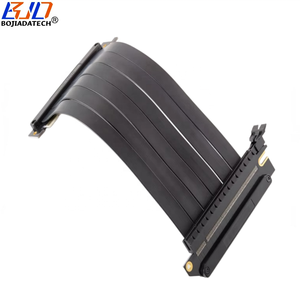 Câble d'extension PCI Express 4.0 16X vers PCI-E X16 pour GPU, double sens inversé, 18,5CM 20CM 25CM 30CM pour <span class=keywords><strong>RTX4080Ti</strong></span> RTX4090ti RX6800XT - Product Image 3