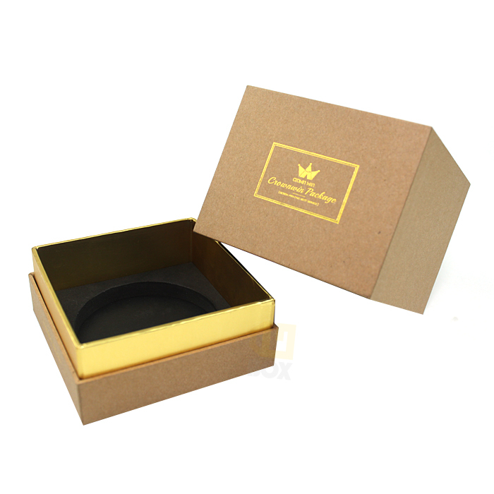 Custom eco friendly luxury High quality design candle jars rigid cardboard paper packaging gifts box with lid