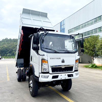Nouveau mini camion à benne basculante léger chinois 4X2 4X4 6 tonnes 3 tonnes 4 tonnes