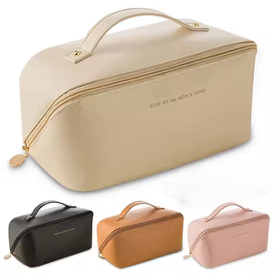 حقائب مستحضرات تجميل مخصصة من مصنع تصنيع المعدات الأصلية، حقيبة مكياج محمولة من جلد البولي يوريثان، حقيبة أدوات الزينة، حقيبة العناية بالبشرة للغسيل والجمال - Product Image 5