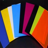 Panneaux en acrylique de haute qualité, épaisseur 3 mm (gamme 1,8-50 mm), taille 1220x2440 mm, découpe possible