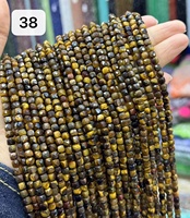 Perles cubiques facettées carrées 4*4mm en cristal naturel, pierres semi-précieuses en vrac pour la fabrication de bijoux