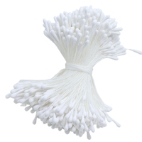 2mm 390pcs Mini Berry Stamen Bunga Buatan Stamen untuk Dekorasi Suvenir Pernikahan Manik-manik Bunga DIY Bunga Buatan