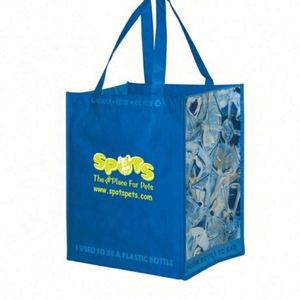 Bolsa de RPET Impermeable, Reutilizable y Ecológica para Compras, con Logotipo Personalizado, Diseño de Fábrica, Muestra Gratuita, Venta al Por Mayor - Product Image 4