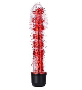 Silikon seks oyuncak sokmak Penis vibratör kristal el sanatları Lady için Led ışık ile titreşimli Dildos - Product Image 4