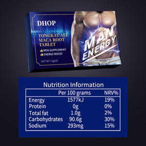 Cápsulas de Maca y Ginseng para Hombres, Apoyo Energético, Cápsulas de Raíz de Maca, Energía Masculina, Potenciador Natural, Píldoras Fuertes, Cápsulas de Maca - Product Image 4
