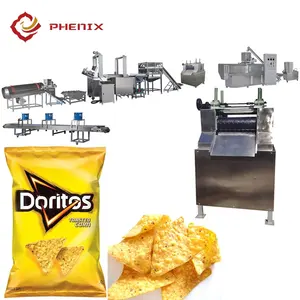 Automatic Stainless Steel Tortilla Chips Doritos Triangle Corn Chips Making Machine Tortilla Machine