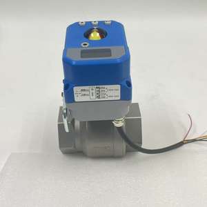 Válvula de Bola Eléctrica Modulante de 2 Vías ModbusRS485 DN25 1 pulgada Ss304, Válvula de Control de Flujo Motorizada Proporcional 4-20mA/0-10v - Product Image 4
