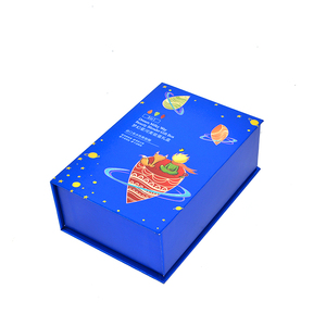 Caja de regalo magnética de lujo, con impresión personalizada, tapa dura, papel rígido, embalaje para cosméticos - Product Image 2