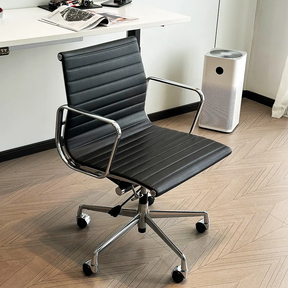 Klassischer Jieao Eims Serie Kunststoff-Leder-Lounge-Sessel bequemer Büro-Executive-Sessel