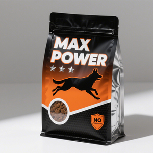 Envase de Aluminio Personalizado de Gran Capacidad con Fondo Plano para Alimentos para Mascotas, con Cierre Externo a Prueba de Humedad, Apto para Comida para Perros - Product Image 5