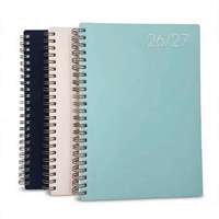 Carnet de notes A5 en cuir PU personnalisé, couleur au choix, avec logo sur mesure, agenda 2026, carnet à spirale