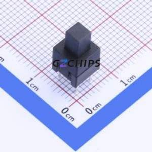 BTSA-N-P-13 Push Button Switch Through hole Component (THT) Switch No Lock Square Button Through Hole 50mA - Product Image 1