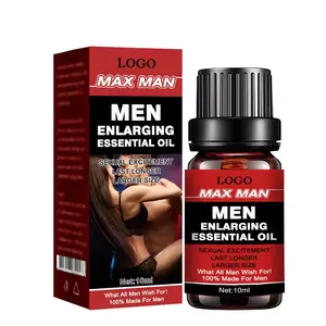 MAXMANペニスEnlarginhオイルクリームペニス拡大オイルトール男性スプレー局所持続性セックス製品ペニスオイルスプレー