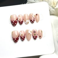 Faux ongles en acrylique pré-dessinés en gros, certifiés CE, couvrance totale, formes Stiletto, Carré, Amande, Papillon, pour application sur l'ensemble des doigts