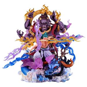 Best Sell Wholesale OEM PVC Collection Toys For Kids Nine knives Flow Ghostly One pieced Asura Roronoa Zoro Action Anime Figure