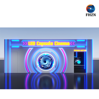 Fuhua Équipement de divertissement virtuel pour cinéma intérieur, écran LED en arc 8K à 270 degrés, immersif et palpitant, 3D à vision directe, 6DOF, en promotion