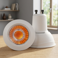 3000k Cob Led 7w GU10 bombillas Led
