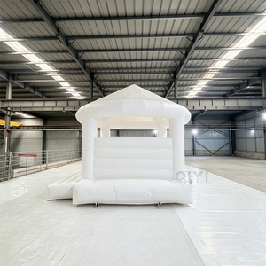 <b>Inflatable</b> Jumping Castle Bounce House Commercial Grade PVC <b>Inflatable</b> Bouncy Castle <b>Inflatable</b> White Jumping Castle for Kids - Product Image 2