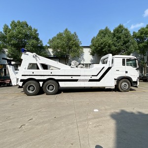 HOWO TX 6x4 25 Tonnes Grue de dépannage à flèche et sur roues pour l'entretien urbain et le récupération de véhicules en bord de route - Product Image 4
