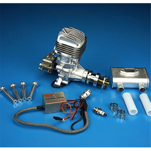 Moteur à essence/pétrole DLE 35RA d'origine, 35 cm³, pour pièces de modèles d'avions RC, DLE35RA, DLE-35RA - Product Image 2