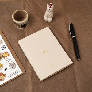 Tapa dura A5 Dear Jesus Journal Cubierta de cuero PU personalizada y logotipo estampado - Product Image 2