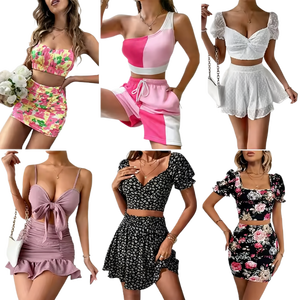 Liquidación de Vestidos Sexys con Estampado Floral para Mujer, Lote al por Mayor, Surtido de Ropa de Algodón y Poliéster - Product Image 3