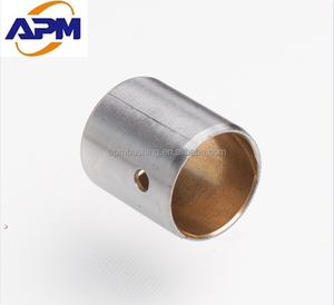 แบริ่ง <span class=keywords><strong>bimetal</strong></span> ประกอบด้วยเหล็กและโลหะผสมทองแดงหรืออลูมิเนียมทำงานเป็นราชาพินพุ่มไม้และพุ่มไม้ - Product Image 4