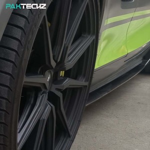 Paktechz Kit de carrosserie en fibre de carbone sèche jupe latérale pour <span class=keywords><strong>Mercedes</strong></span> Benz AMG GT GTS C190 - Product Image 4