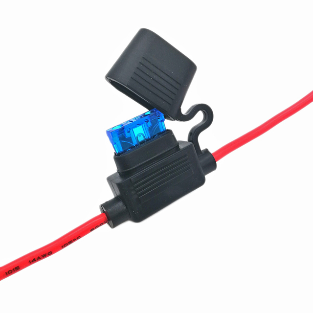Wholesale 16AWG Waterproof Fuse Holder with 3A 5A 10A 15A Fuse Standard Inline Fuse Holder
