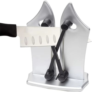 Aiguiseur de couteaux de cuisine multifonctionnel et écologique en forme de V vertical, outils de cuisine - Product Image 1