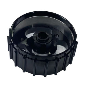 Servicio de Torneado y Fresado CNC de Precisión Personalizado, Piezas de Mecanizado CNC de 5 Ejes para Adaptador de Rueda de Aleación de Aluminio Negro - Product Image 5