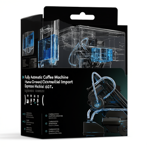 <b>Fully</b> <b>Automatic</b> <b>Coffee</b> <b>Machine</b> Home Use Stainless Steel Import Commercial 607 - Product Image 1