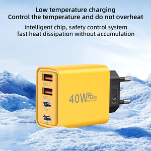 <strong>USB</strong> Charger Multiple 4 Ports Fast Charger Charging <strong>Plug</strong> <strong>USB</strong> C <strong>USB</strong> a Phone Charger Travel Adapter <strong>UK</strong> EU US <strong>Plug</strong> (10W Max) - Product Image 4