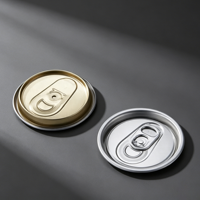 Capsules à anneau en aluminium personnalisées en gros, 202 Sot, pour couvercles de canettes de bière, de boissons et de boissons gazeuses, et pour scelleuses de canettes en aluminium et en PET