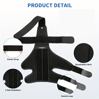 Attelle de genou pour chien en néoprène flexible avec logo personnalisé, protection articulaire pour chiens, soulagement de la douleur