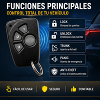 Télécommande OEM 433 MHz à code roulant pour entrée sans clé, compatible avec les systèmes d'alarme Chevrolet Chevystar en Amérique du Sud