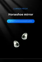 High-Precision Custom Optical Glass Laser Collimation Horseshoe Mirror Aerospace Medical Grade ODM/OEM 1 Year 1080p Optics