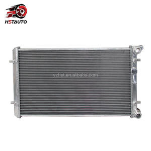 Radiador de Aluminio para Audi TT Volkswagen GTI Golf Jetta 1999-2006 Bora 1.8T Audi S3 TT |   Seat León <span class=keywords><strong>Cupra</strong></span> R |   Skoda Octavia | - Product Image 1