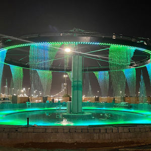 Système de rideau d'eau numérique personnalisé Watershow Factory, cascade contrôlée pour projets paysagers commerciaux - Product Image 4